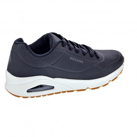 Zapatillas Skechers zapatos Hombre modelo Uno-Stand On Air Negro 