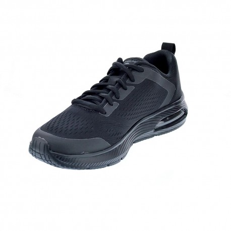 Zapatillas Skechers zapatos Hombre modelo Dyna-Air Negro Cordón