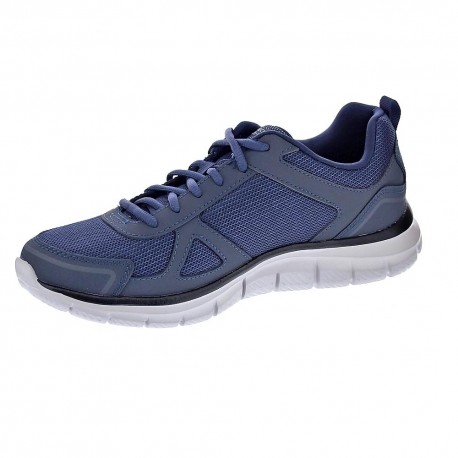 Zapatillas Skechers zapatos Hombre modelo Track Azul 