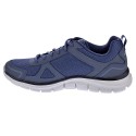 Zapatillas Skechers zapatos Hombre modelo Track Azul 