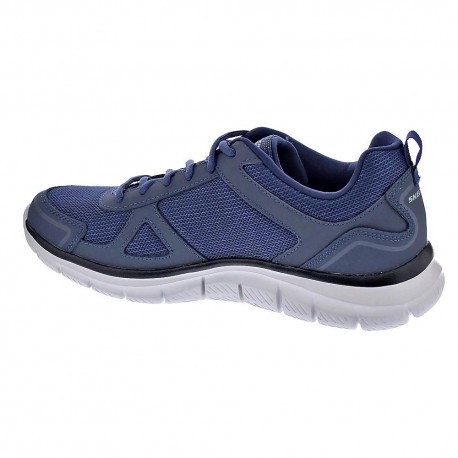 Zapatillas Skechers zapatos Hombre modelo Track Azul 