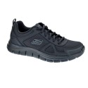 Zapatillas Skechers zapatos Hombre modelo Track Negro Cordón