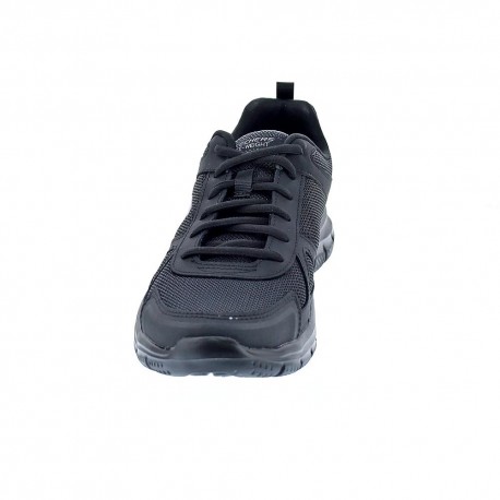 Zapatillas Skechers zapatos Hombre modelo Track Negro Cordón