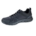 Zapatillas Skechers zapatos Hombre modelo Track Negro Cordón