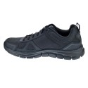 Zapatillas Skechers zapatos Hombre modelo Track Negro Cordón