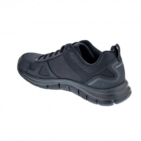 Zapatillas Skechers zapatos Hombre modelo Track Negro Cordón