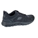 Zapatillas Skechers zapatos Hombre modelo Track Negro Cordón