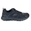 Zapatillas Skechers zapatos Hombre modelo Track Negro Cordón