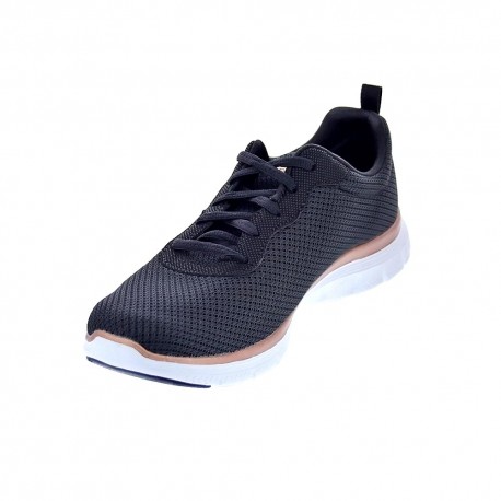 Zapatillas Skechers zapatos Mujer modelo Flex Appeal Negro 
