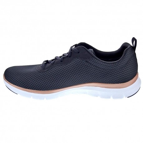 Zapatillas Skechers zapatos Mujer modelo Flex Appeal Negro 