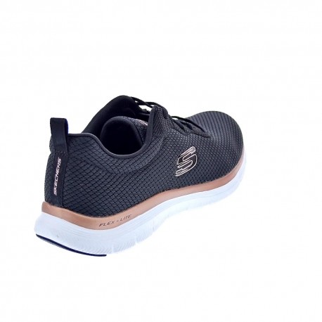 Zapatillas Skechers zapatos Mujer modelo Flex Appeal Negro 