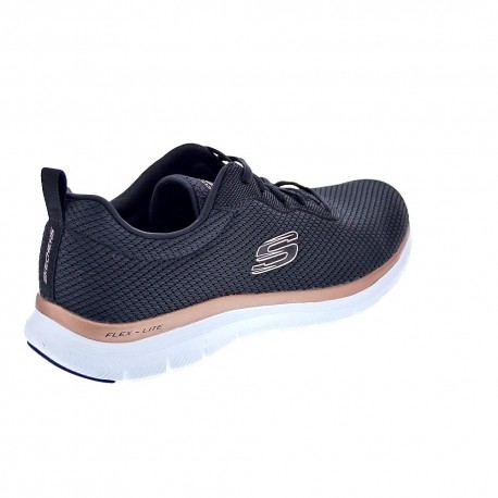 Zapatillas Skechers zapatos Mujer modelo Flex Appeal Negro 
