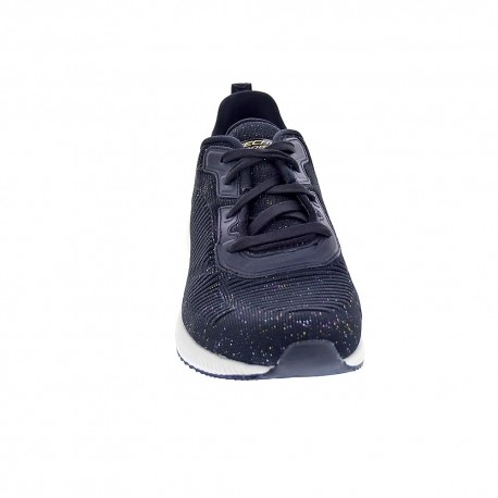 Zapatillas Skechers zapatos Mujer modelo Bobs Squad Negro 