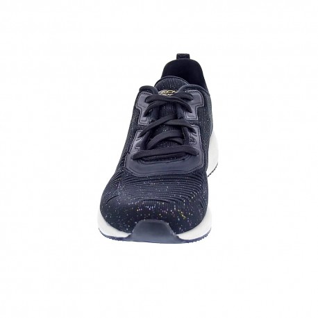 Zapatillas Skechers zapatos Mujer modelo Bobs Squad Negro 