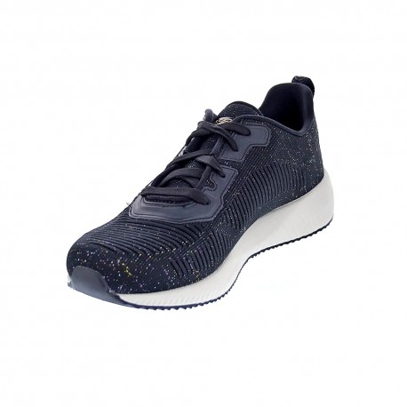 Zapatillas Skechers zapatos Mujer modelo Bobs Squad Negro 