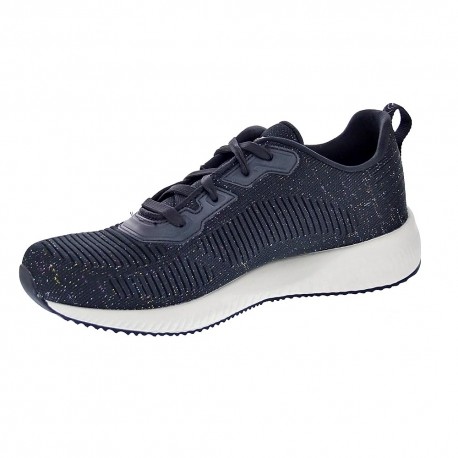Zapatillas Skechers zapatos Mujer modelo Bobs Squad Negro 