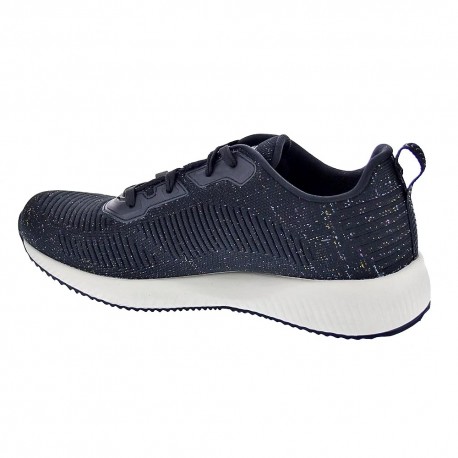 Zapatillas Skechers zapatos Mujer modelo Bobs Squad Negro 