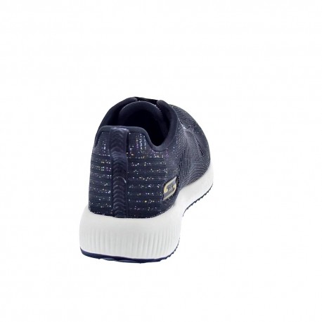Zapatillas Skechers zapatos Mujer modelo Bobs Squad Negro 