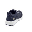 Zapatillas Skechers zapatos Mujer modelo Bobs Squad Negro 