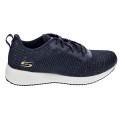 Zapatillas Skechers zapatos Mujer modelo Bobs Squad Negro 