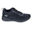 Zapatillas Skechers zapatos Mujer modelo Bobs Squad Negro 