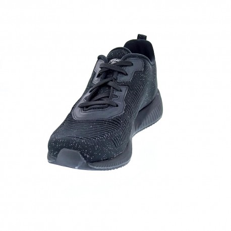 Zapatillas Skechers zapatos Mujer modelo Bobs Squad Negro 