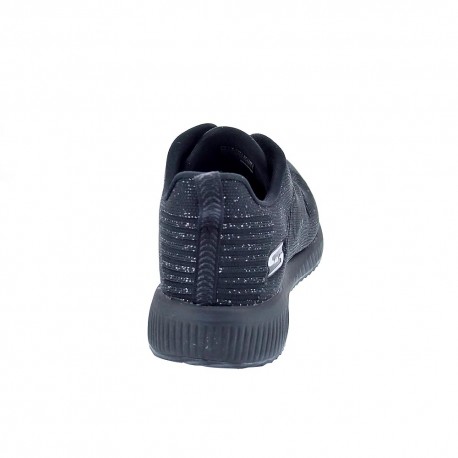 Zapatillas Skechers zapatos Mujer modelo Bobs Squad Negro 