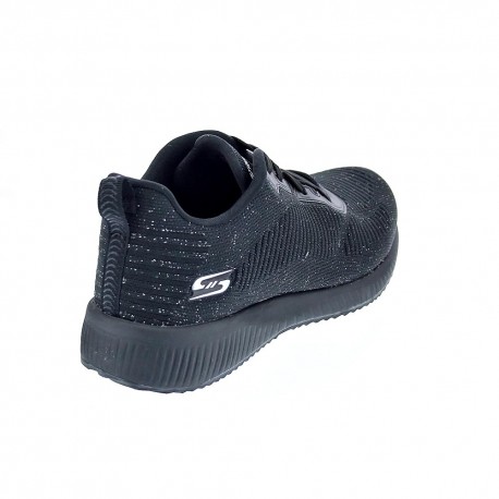 Zapatillas Skechers zapatos Mujer modelo Bobs Squad Negro 