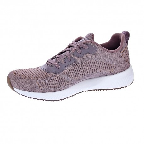 Zapatillas Skechers zapatos Mujer modelo Bobs Squad Violeta 
