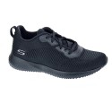 Zapatillas Skechers zapatos Mujer modelo Bobs Sqaud Negro 