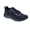 Zapatillas Skechers zapatos Mujer modelo Bobs Sqaud Negro 