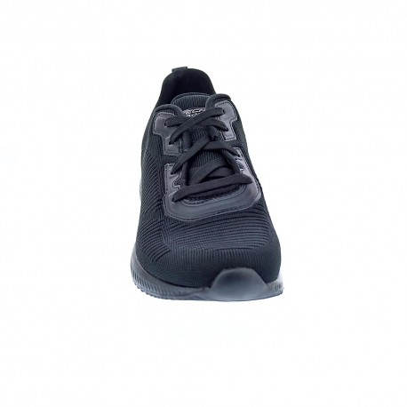 Zapatillas Skechers zapatos Mujer modelo Bobs Sqaud Negro 