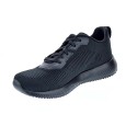 Zapatillas Skechers zapatos Mujer modelo Bobs Sqaud Negro 
