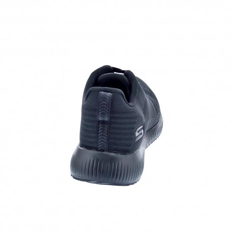 Zapatillas Skechers zapatos Mujer modelo Bobs Sqaud Negro 
