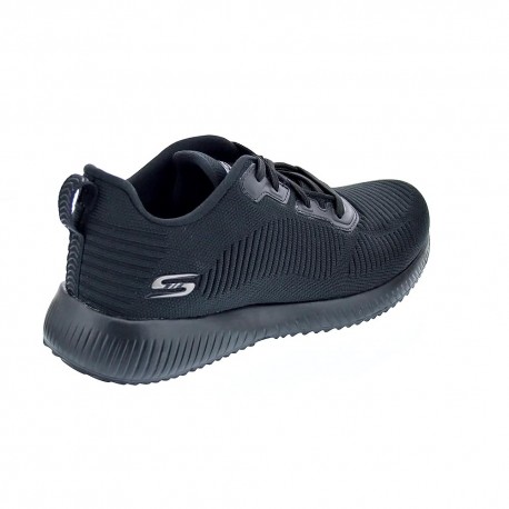 Zapatillas Skechers zapatos Mujer modelo Bobs Sqaud Negro 