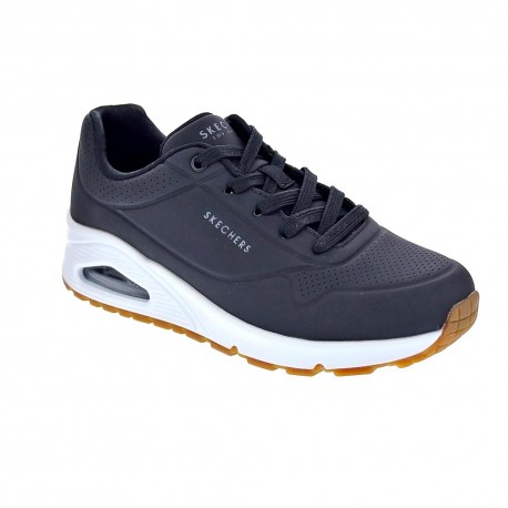 Zapatillas Skechers zapatos Mujer modelo Uno Negro 