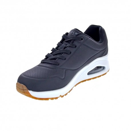 Zapatillas Skechers zapatos Mujer modelo Uno Negro 