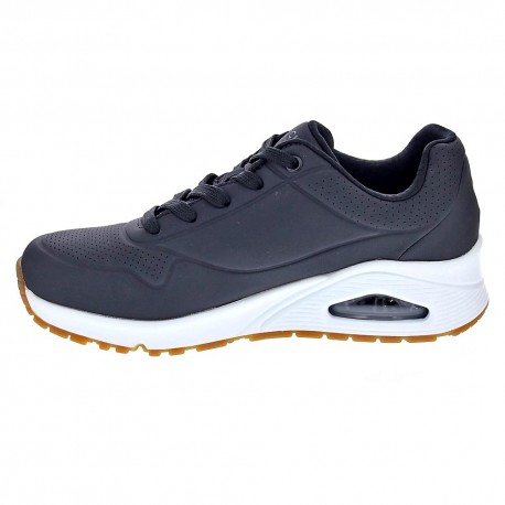 Zapatillas Skechers zapatos Mujer modelo Uno Negro 