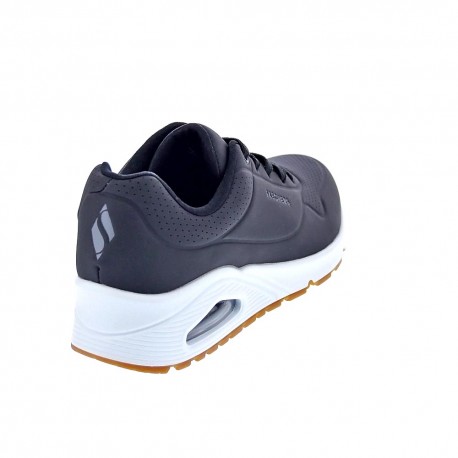 Zapatillas Skechers zapatos Mujer modelo Uno Negro 