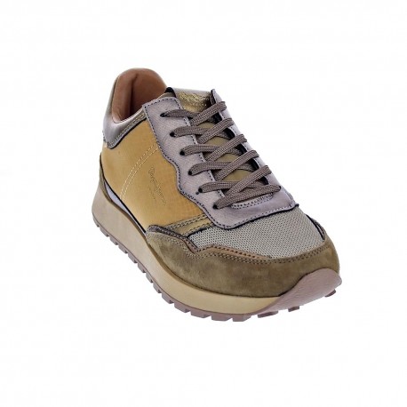 Zapatillas Pepe Jeans zapatos Mujer modelo Dean Top Marrón 