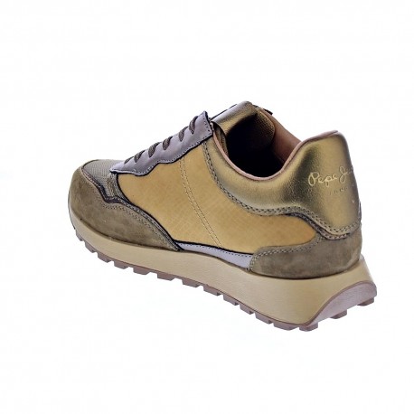 Zapatillas Pepe Jeans zapatos Mujer modelo Dean Top Marrón 