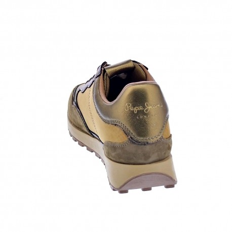 Zapatillas Pepe Jeans zapatos Mujer modelo Dean Top Marrón 