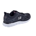 Zapatillas Skechers zapatos Hombre modelo Track-Scloric Negro 