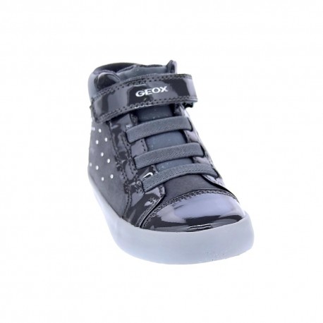 Botines Geox zapatos Niña modelo Gisli Gris 
