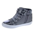 Botines Geox zapatos Niña modelo Gisli Gris 