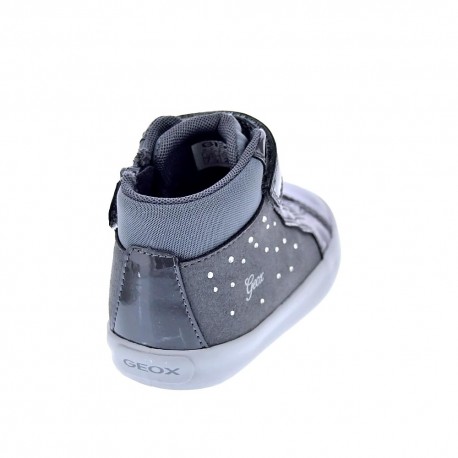 Botines Geox zapatos Niña modelo Gisli Gris 
