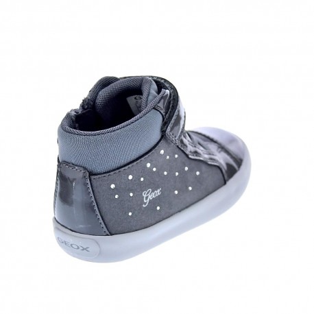 Botines Geox zapatos Niña modelo Gisli Gris 