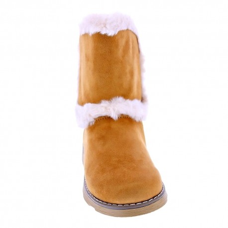 Botines Mod8 zapatos Niña modelo Aldoux Marrón 