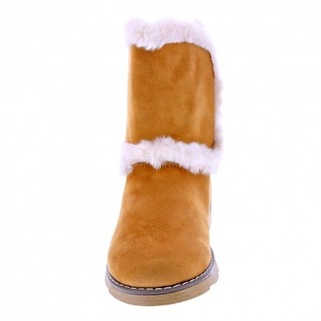 Botines Mod8 zapatos Niña modelo Aldoux Marrón 