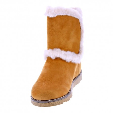 Botines Mod8 zapatos Niña modelo Aldoux Marrón 